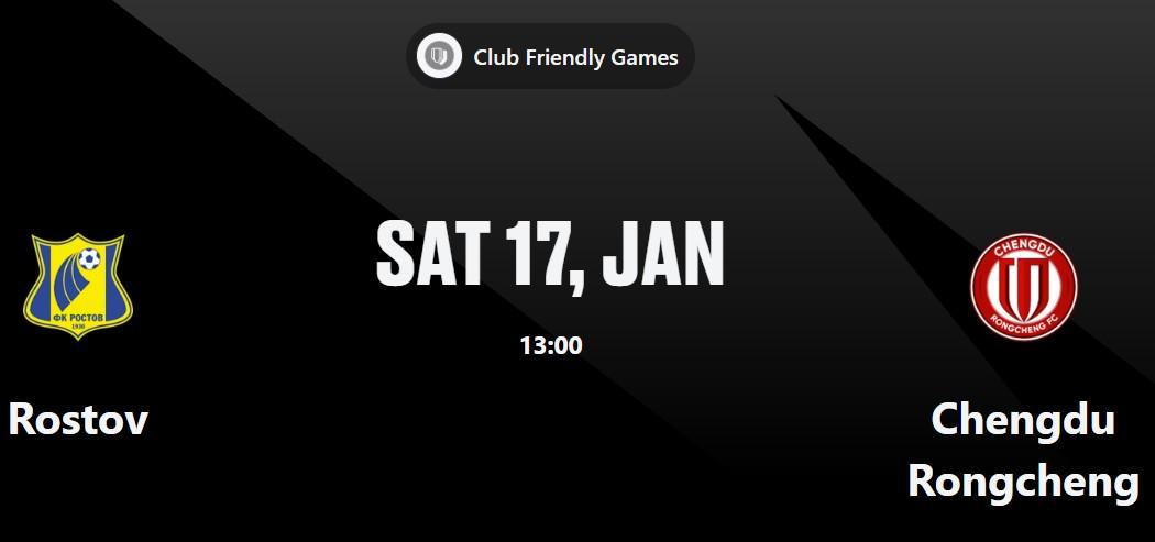 PG电子官方网站-对阵罗斯托夫，在阿联酋冬训的蓉城将于18日进行第一场热身赛